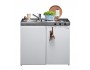 Minikeuken EASYLINE 100 ELECTRO koelkast rechts